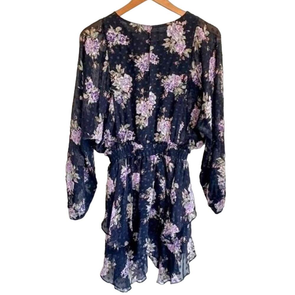 LoveShackFancy Kaia Silk Floral Mini Dress Size XS - Picture 6 of 13